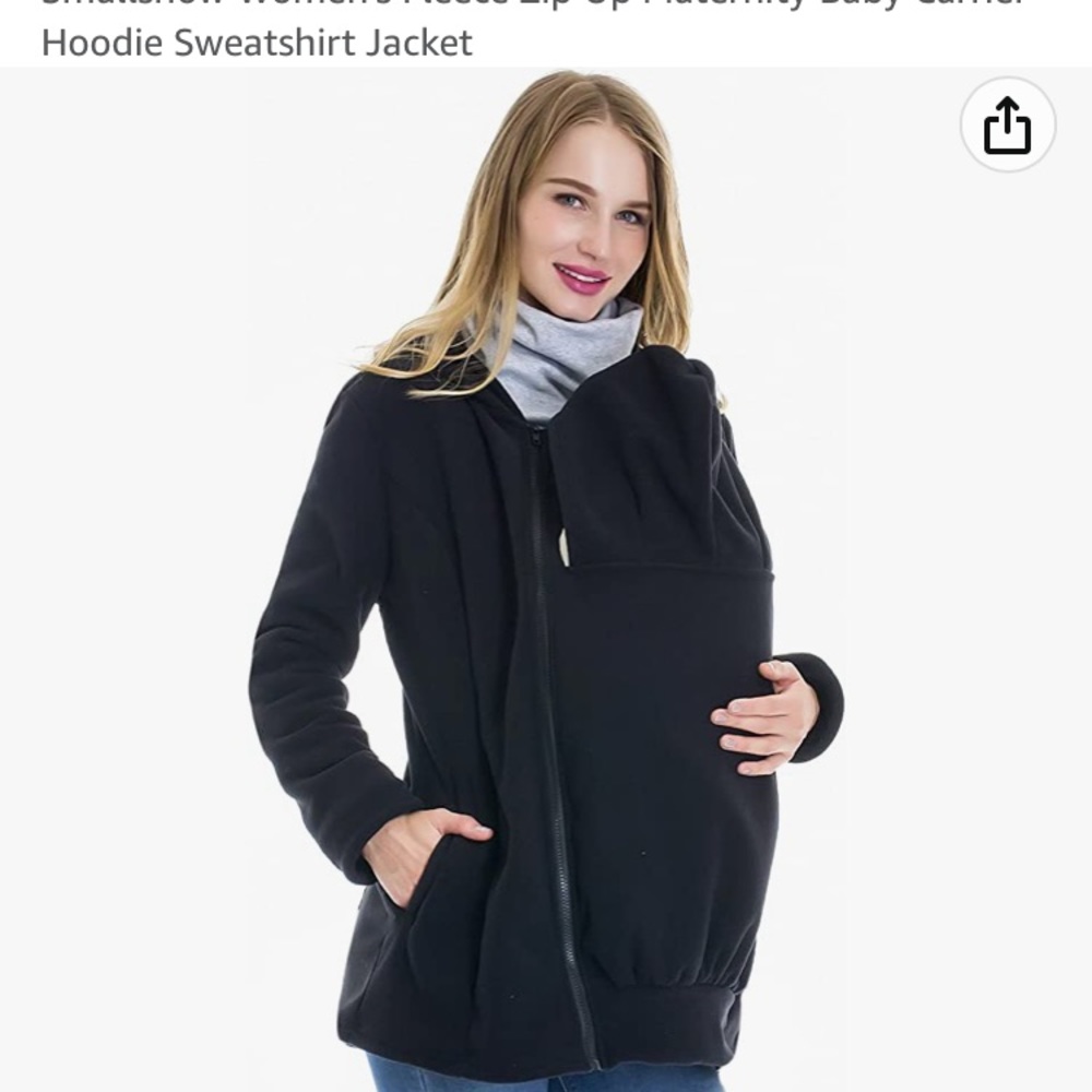 SmallShow 2 in 1 Maternity/Carrying Jacket - Medium